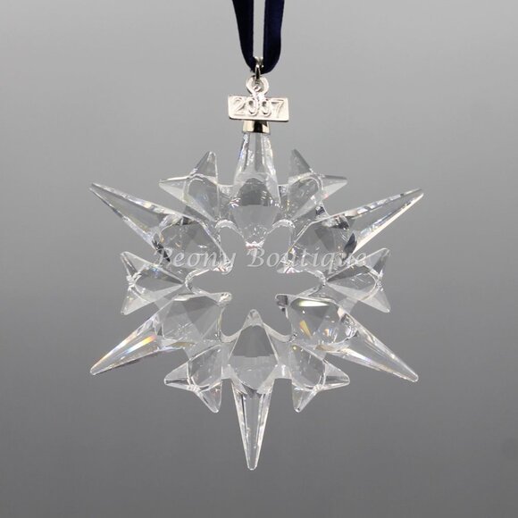 Swarovski 2007 Christmas star ornament 0872200 retired great condition with box - Picture 6 of 12